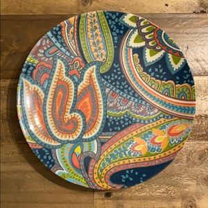 Pottery Barn Paisley Salad Plate